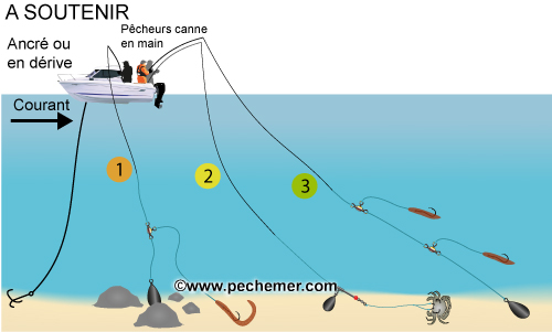 Pêche à soutenir